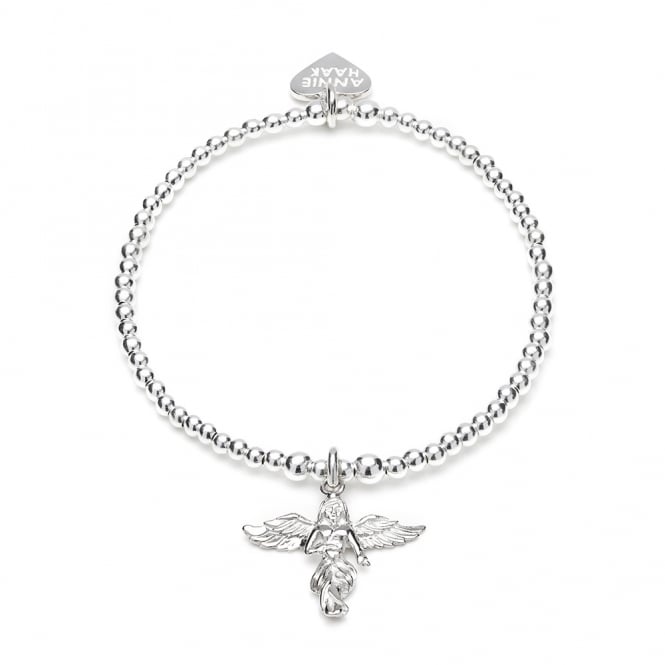 Annie Haak Annie Haak  Anna Bella Silver My Gaurdian Angel Charm Bracelet