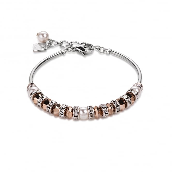 Coeur De Lion Coeur De Lion  Crystal and Rose Gold Bracelet